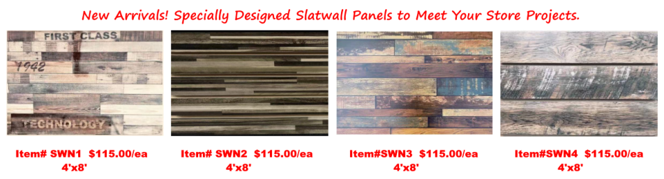 Slatwall Panel